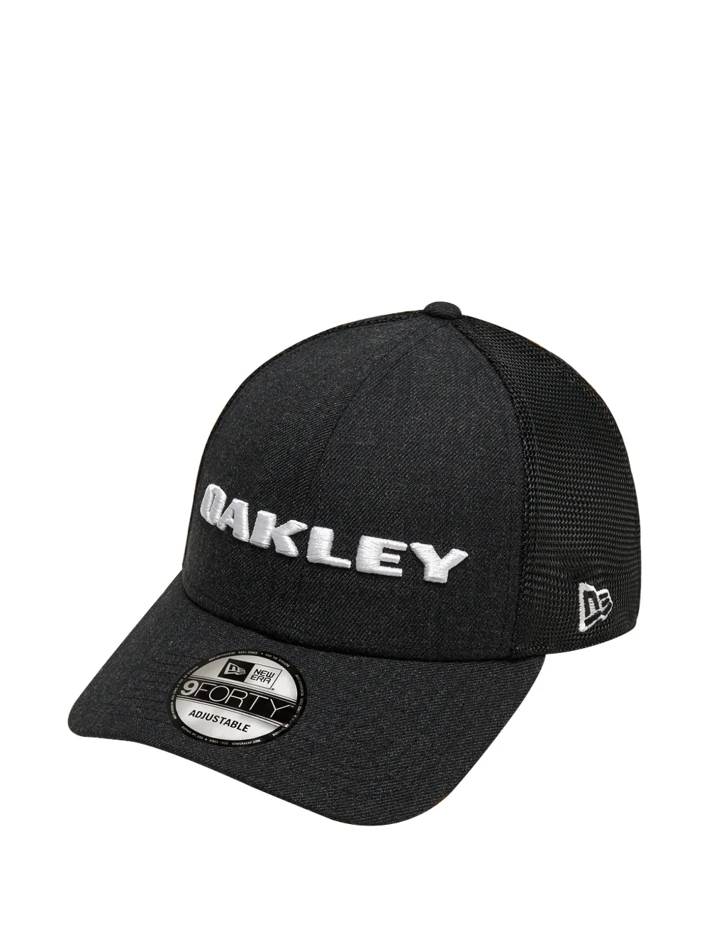 Oakley x New Era heathered snapback baseball hat - Nero