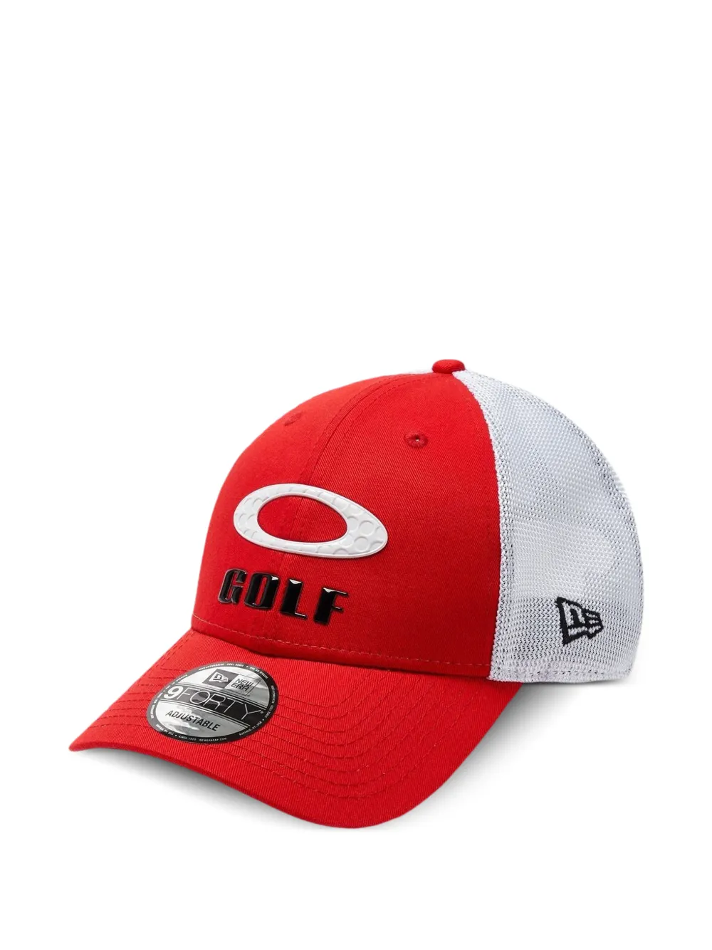 Oakley x New Era logo-patch cap - Rosso