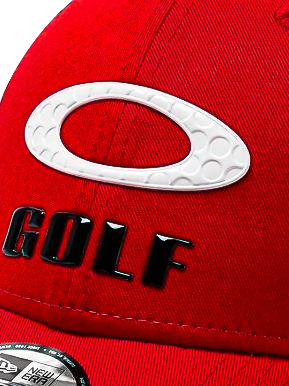 Oakley x New Era pet met logo Rood