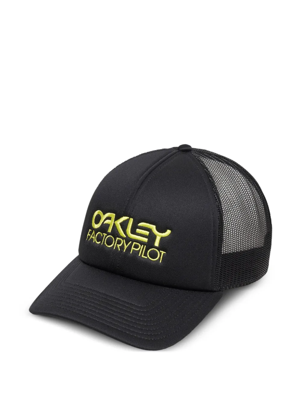 Oakley Factory Pilot mesh-panel trucker hat - Nero