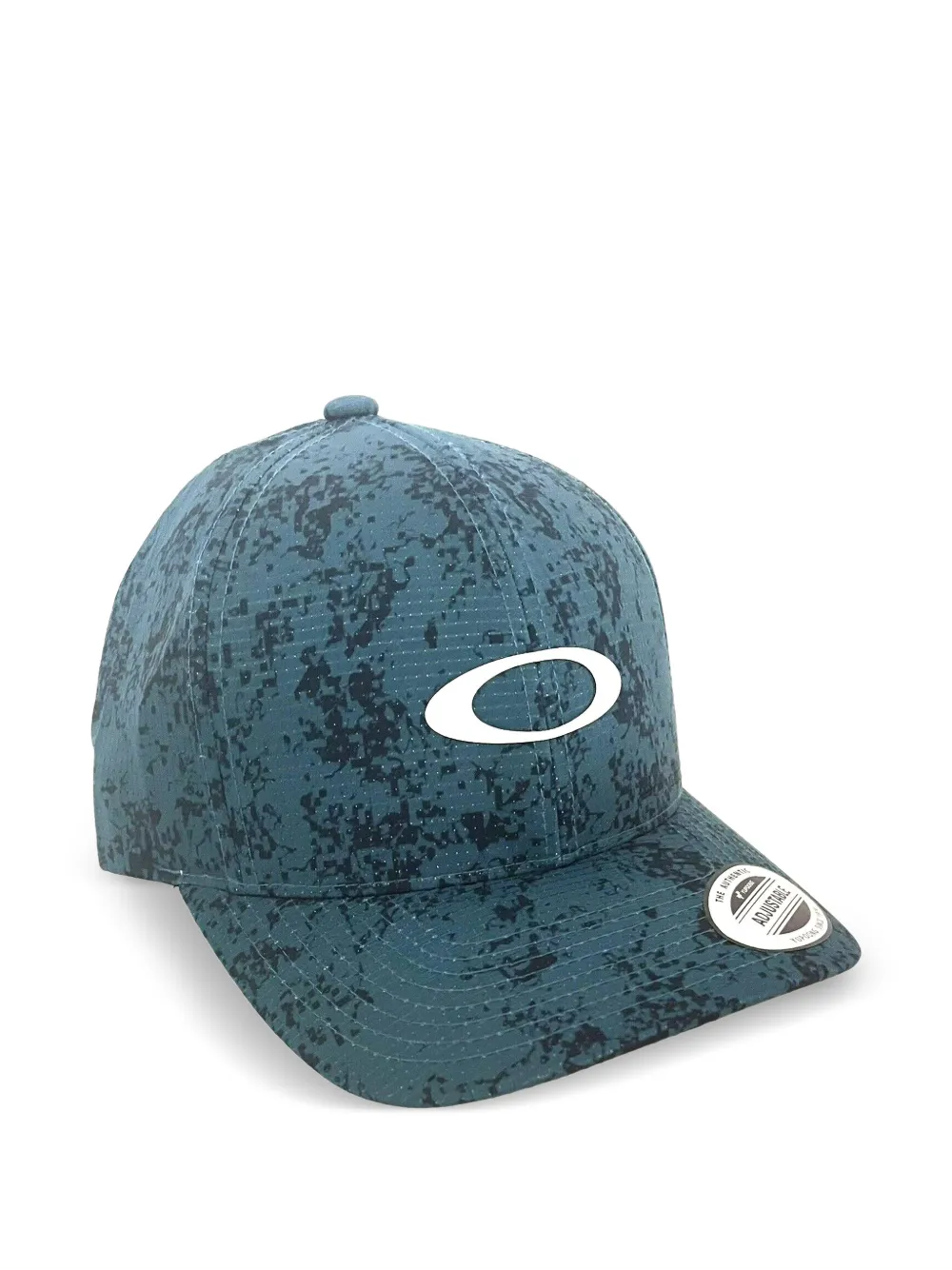 Oakley Pet met camouflageprint Blauw