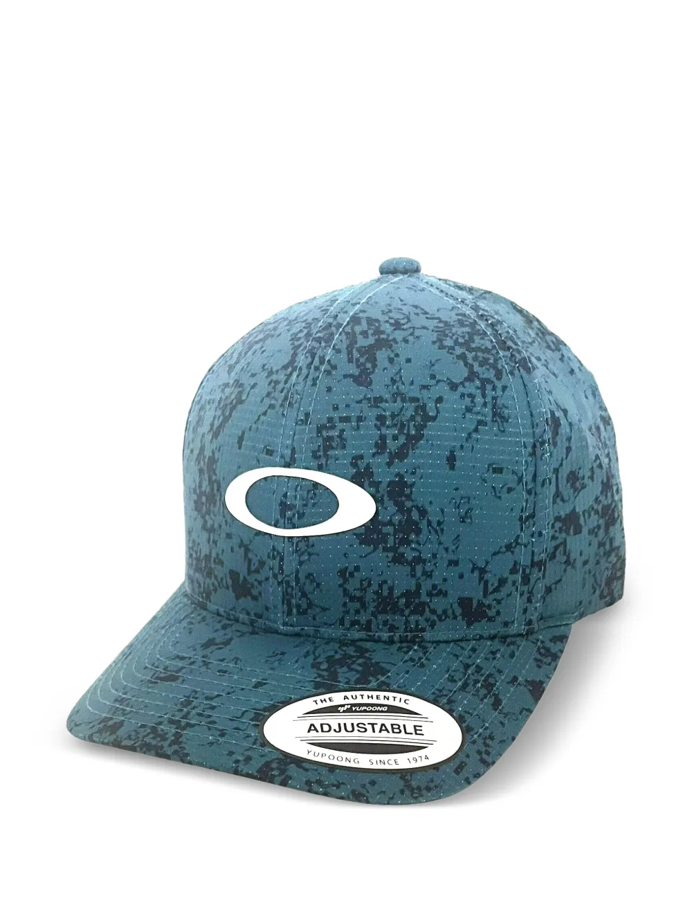 Oakley sand-camo strapback hat - Blu