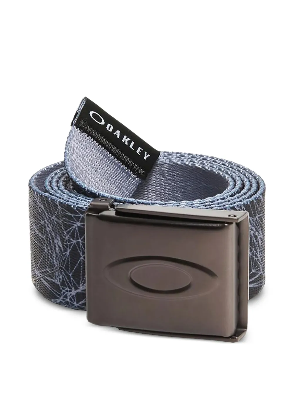 Oakley Ellipse riem met geometrische print Zwart
