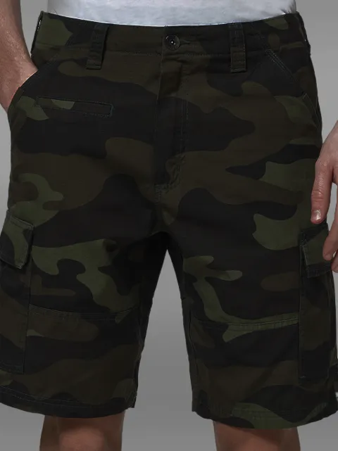 Oakley camouflage-print cargo shorts
