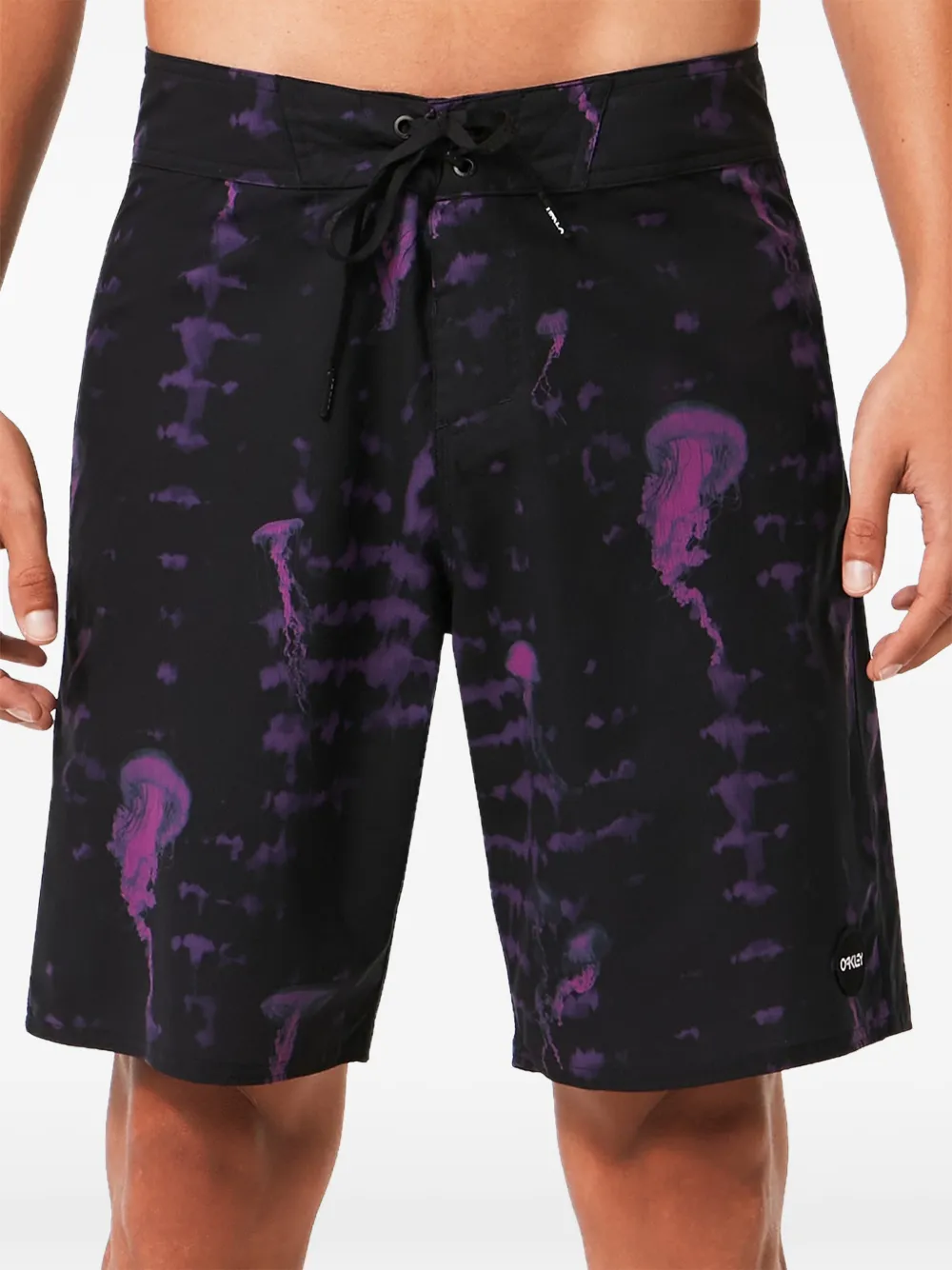 Oakley Boardshorts met print Zwart