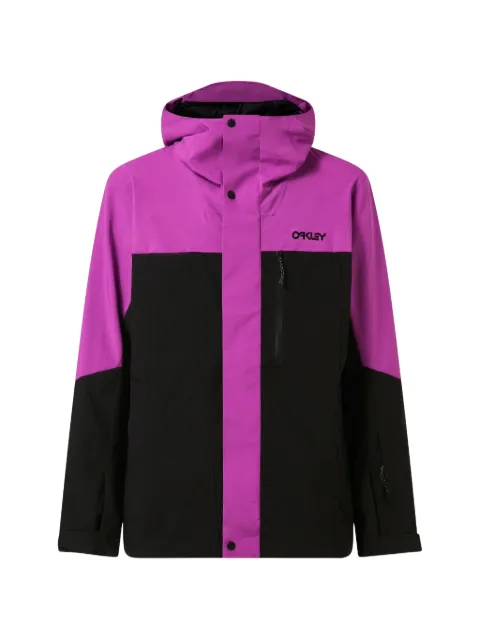 Oakley panelled hooded jacket