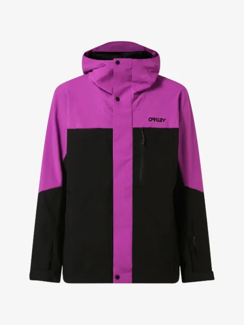 Oakley panelled hooded jacket