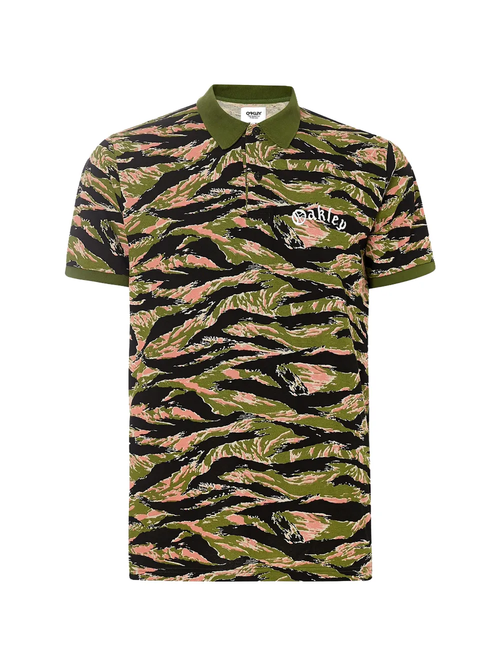 Oakley Tiger Camo piqué polo shirt - Grün