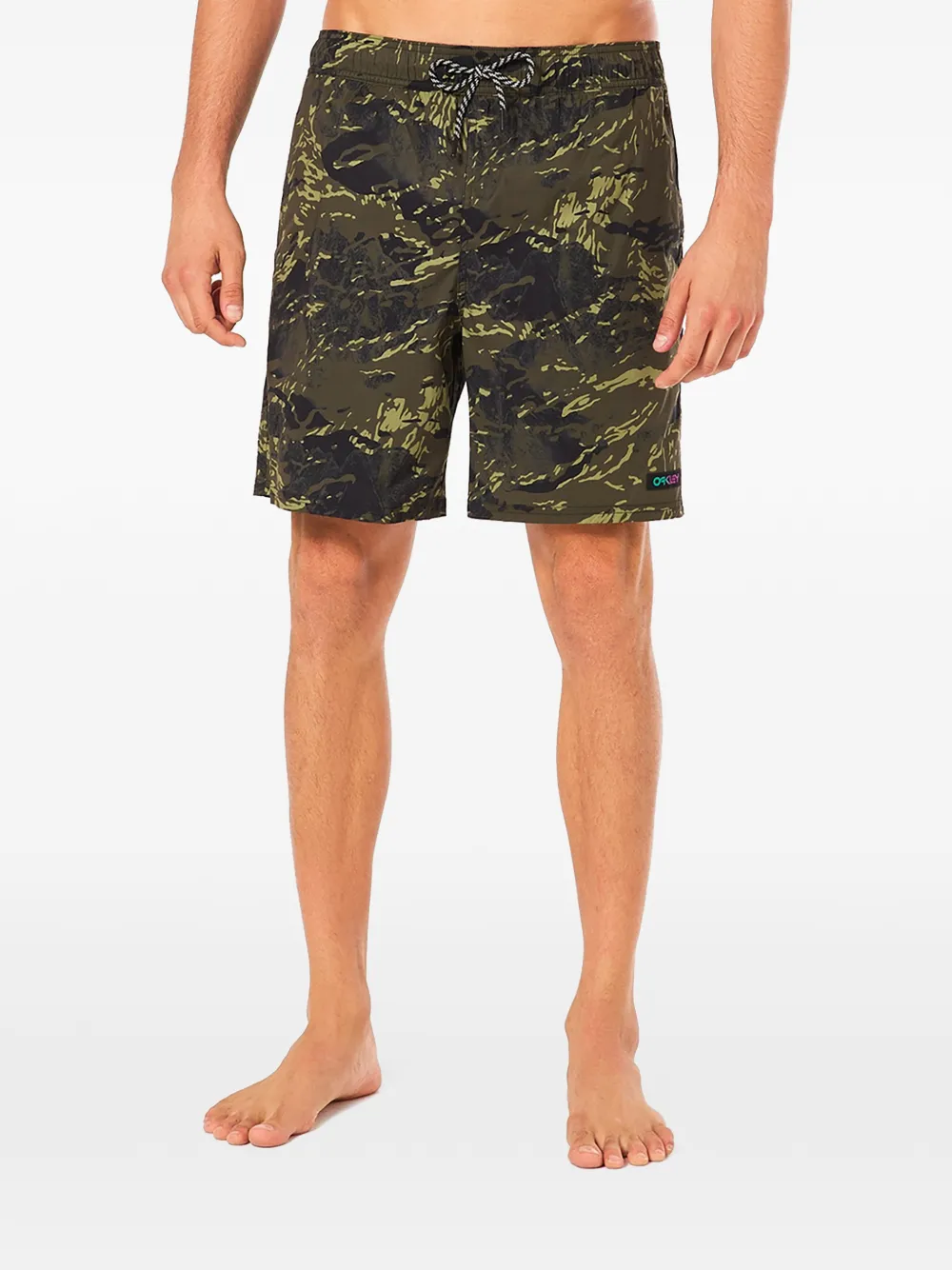 Oakley H2O Rc zwembroek met camouflageprint Groen