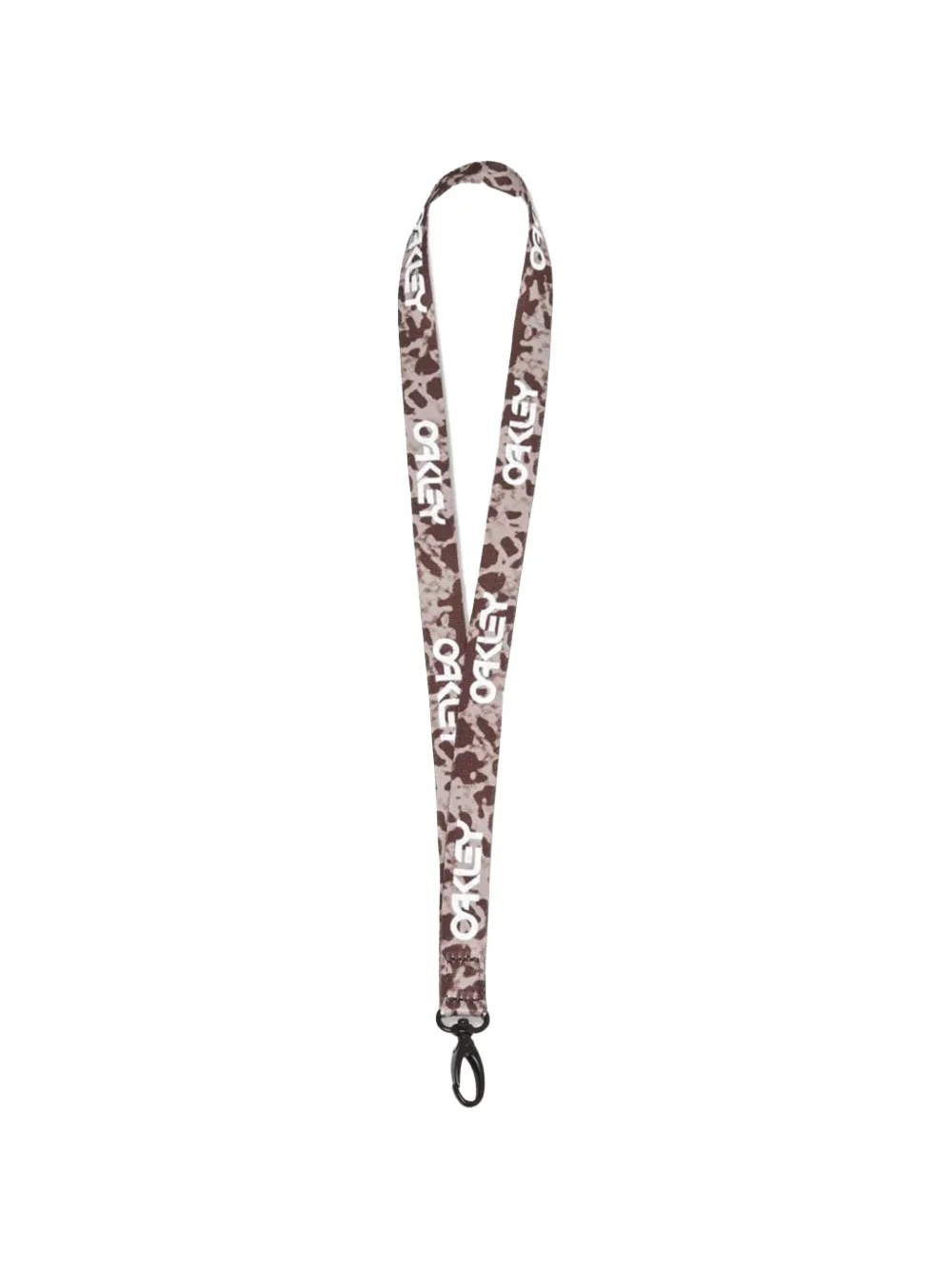 Oakley logo-print lanyard - Braun