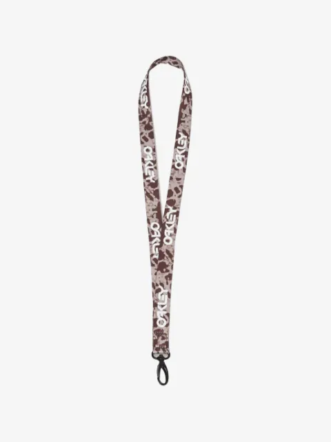 Oakley logo-print lanyard