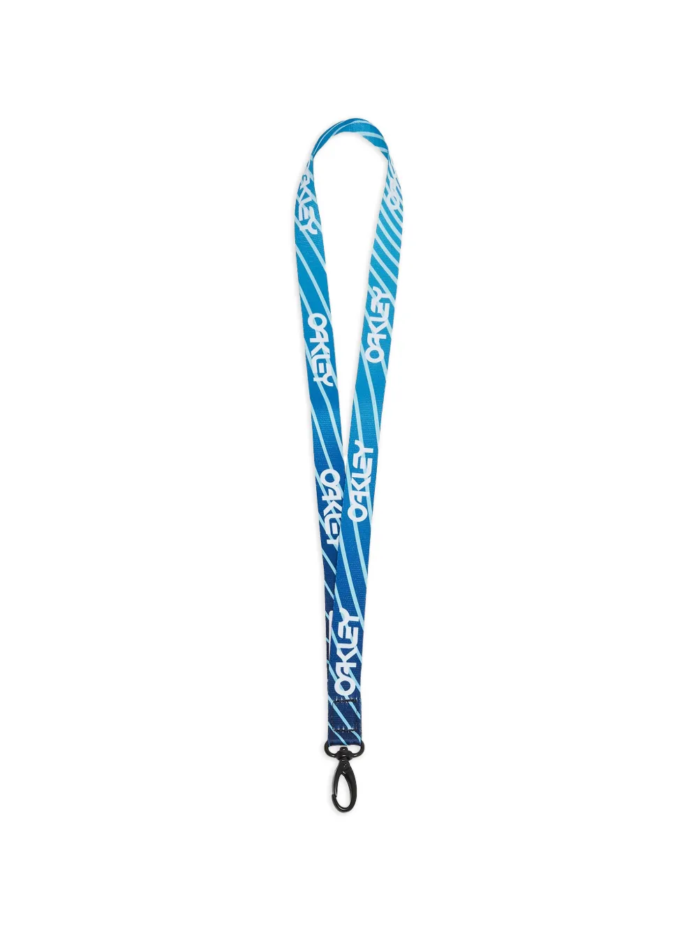 Oakley Wanderlust logo-print lanyard - Blau