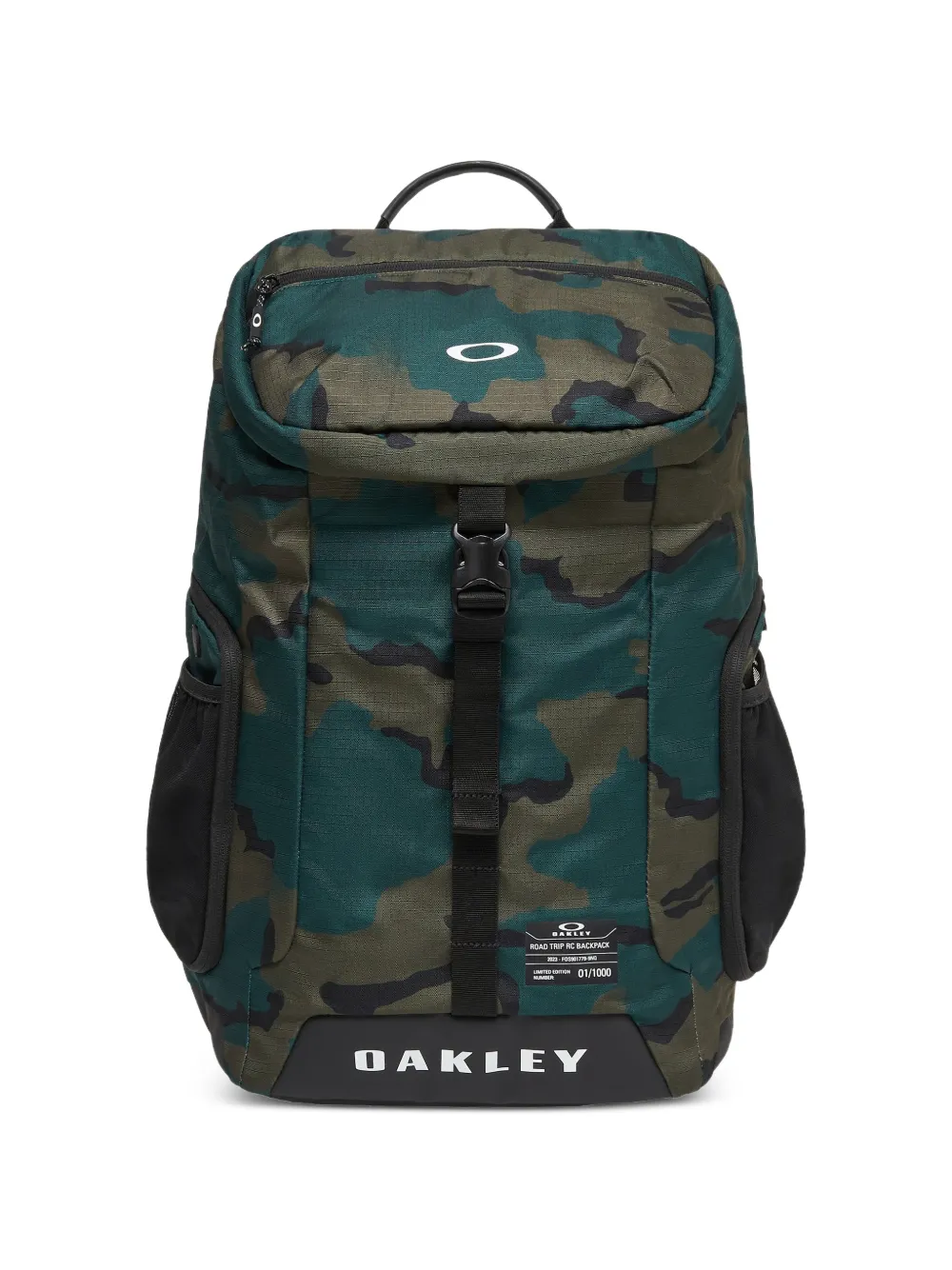 Oakley Road Trip RC camouflage-print backpack - Verde