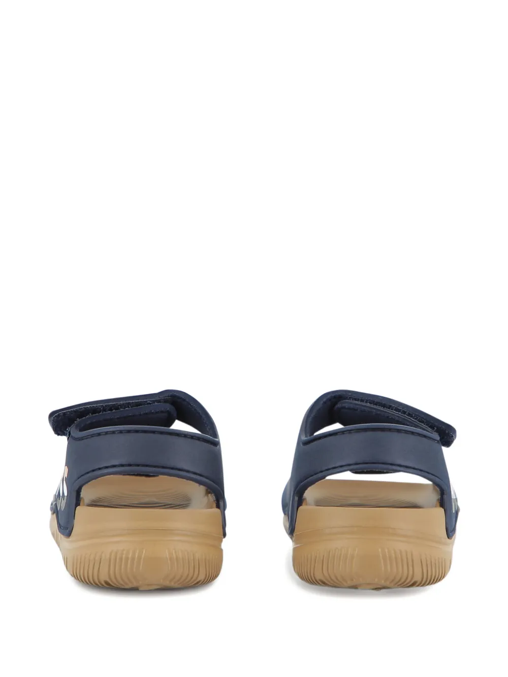 BOSS Kidswear logo-print sandals Blauw