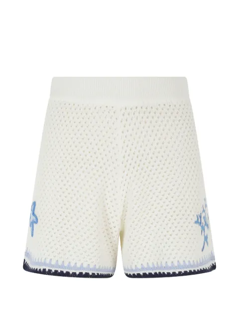 MC2 Saint Barth Yvette crochet-knit shorts