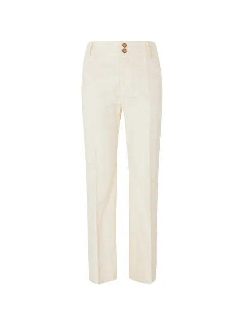 La DoubleJ Hendrix button-fastening straight-leg trousers