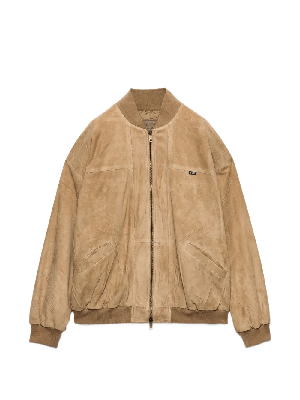 Prada suede jacket - Toni neutri