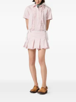 Miu Miu（ミュウミュウ）ウィメンズ プリーツスカート - FARFETCH
