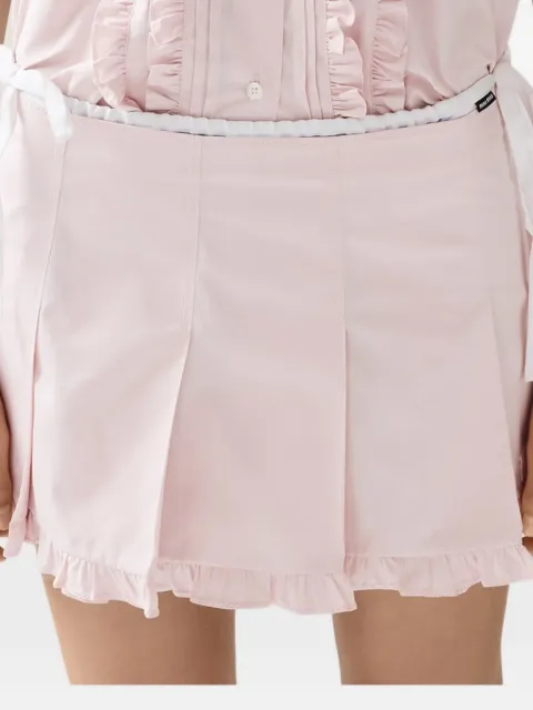 Miu Miu Saia de popeline