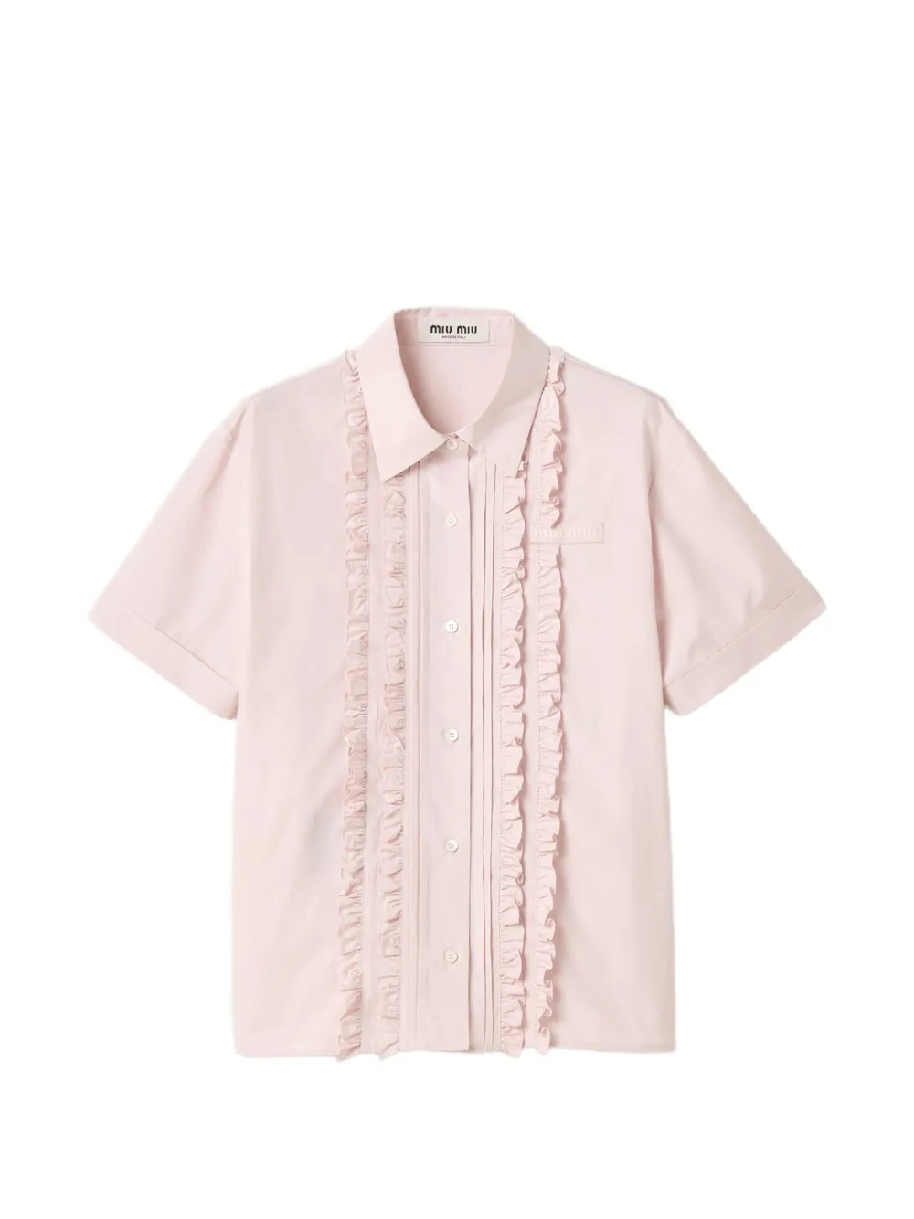 Miu Miu poplin shirt - Pink