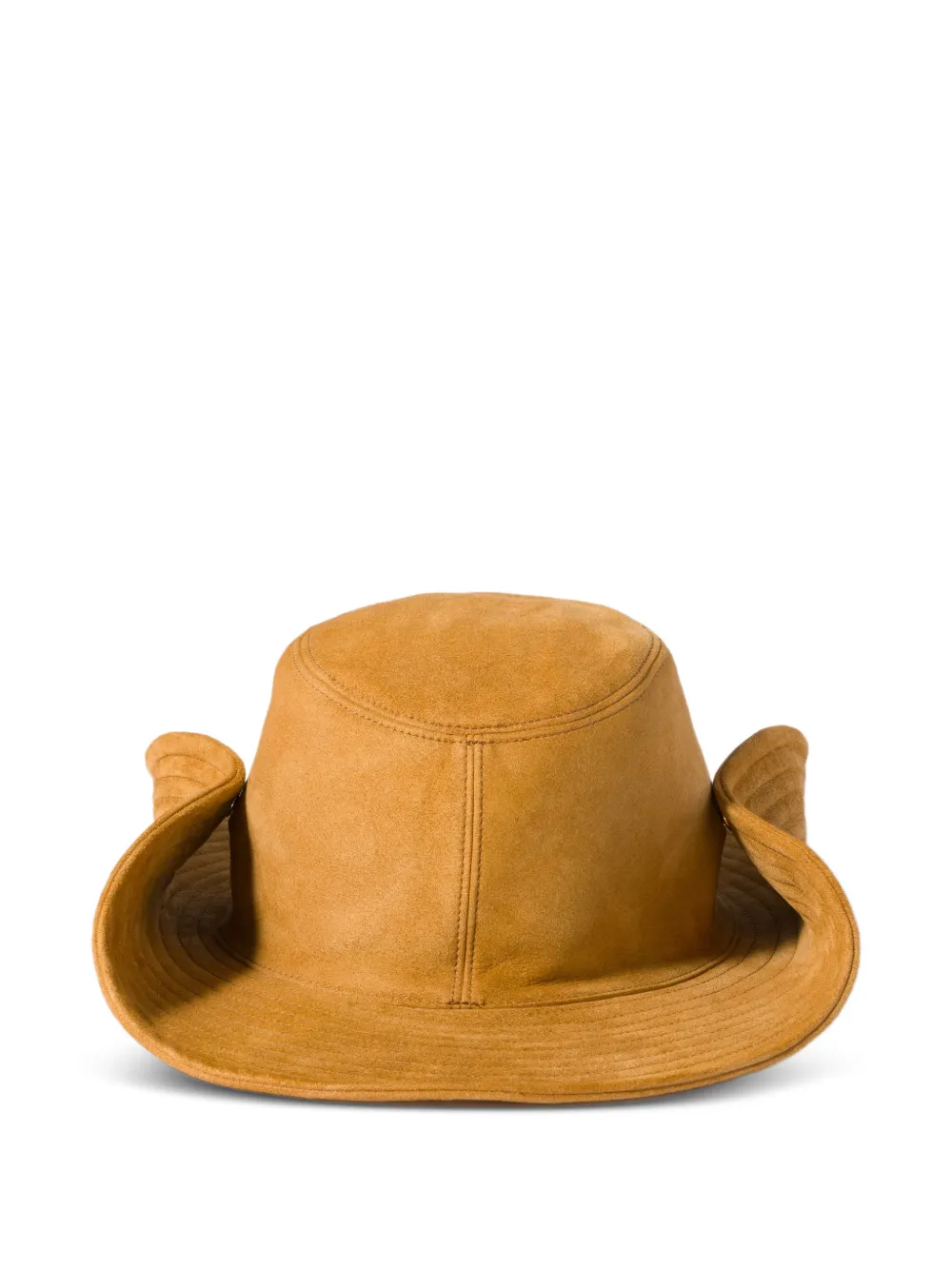 Miu Miu suede cowboy hat - Nude