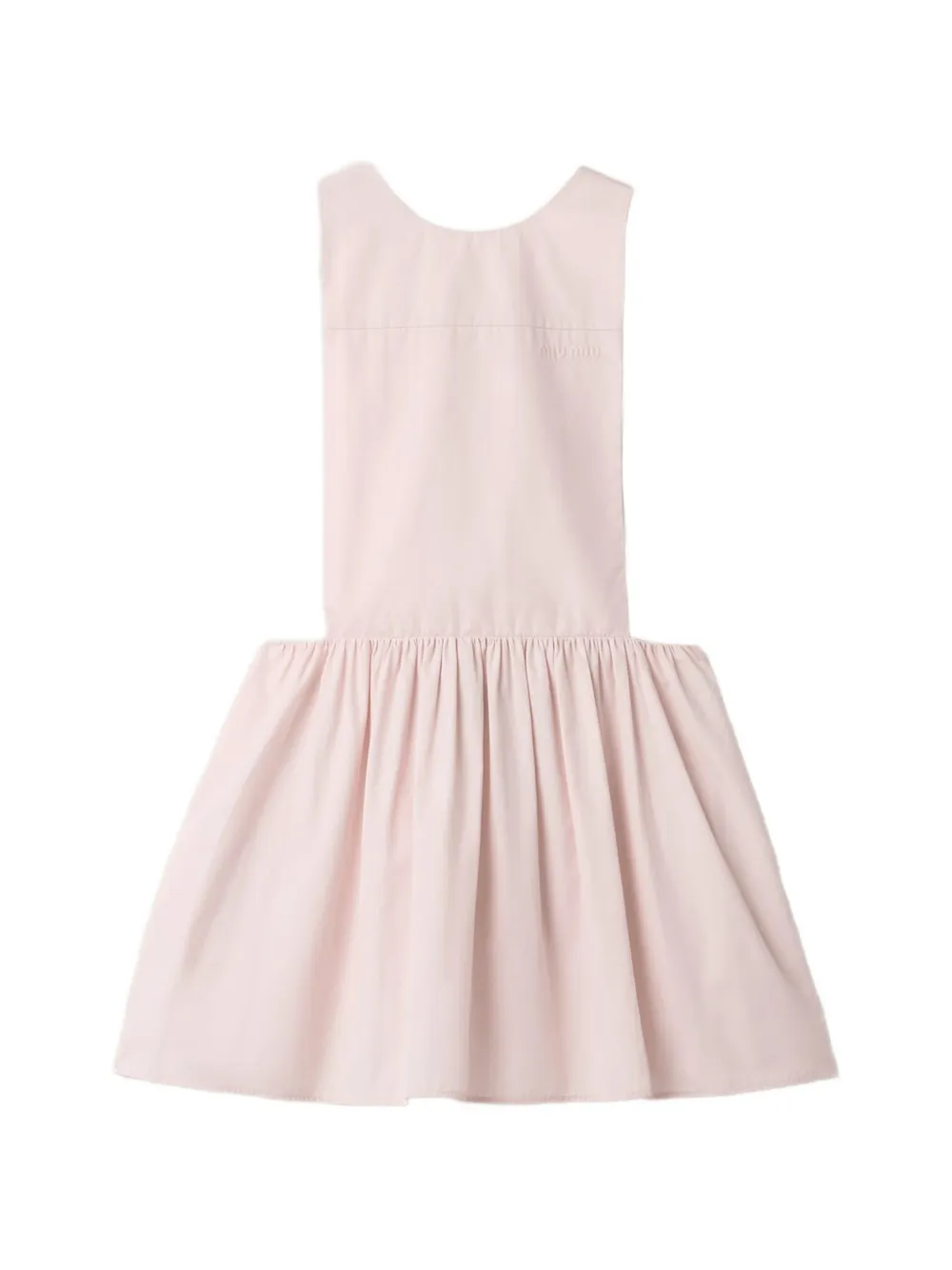 Miu Miu poplin mini-dress - Rosa