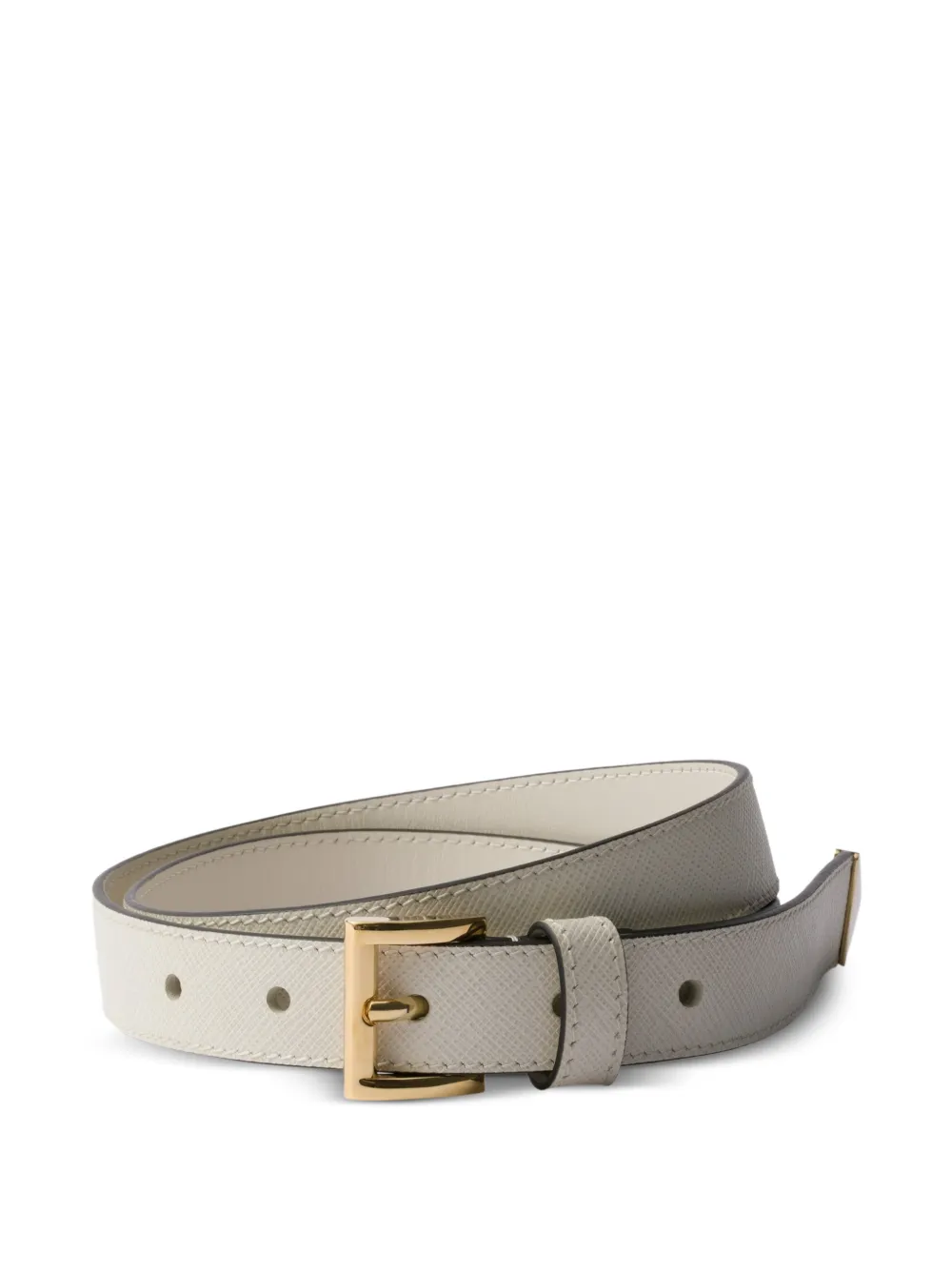 Prada Saffiano leather belt - Toni neutri