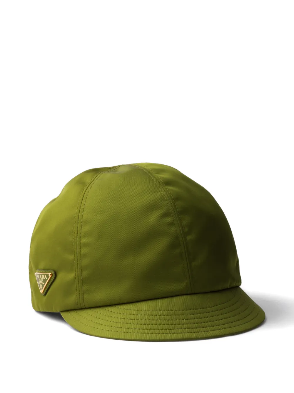 Prada Re-nylon Cap In Green