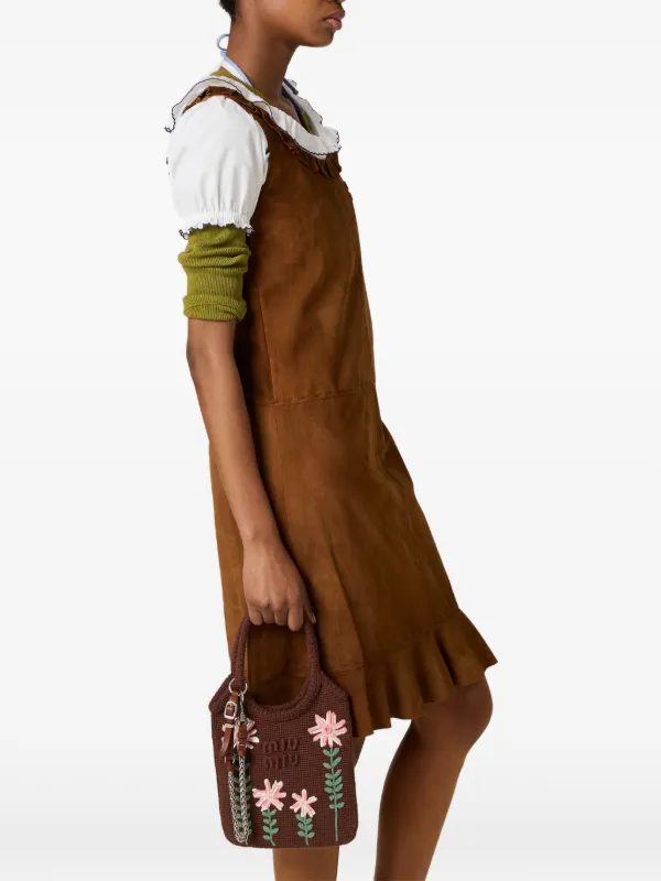 miu miu brown dress Waxed Suede | How epic are these Size:DAD-3XL-FAMILY 01- elysewalker Pacific Palisades cut hem Knit logo