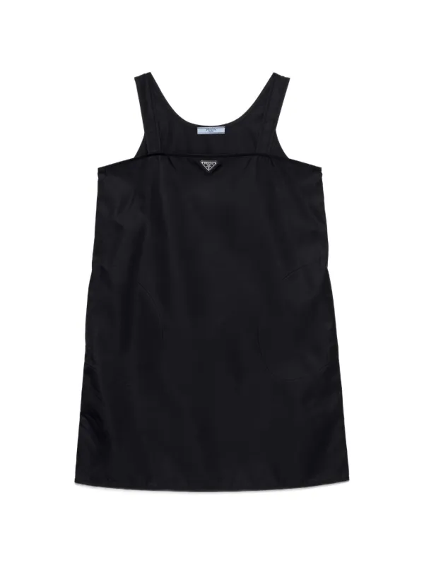 Prada Re-nylon mini-dress | Black | FARFETCH