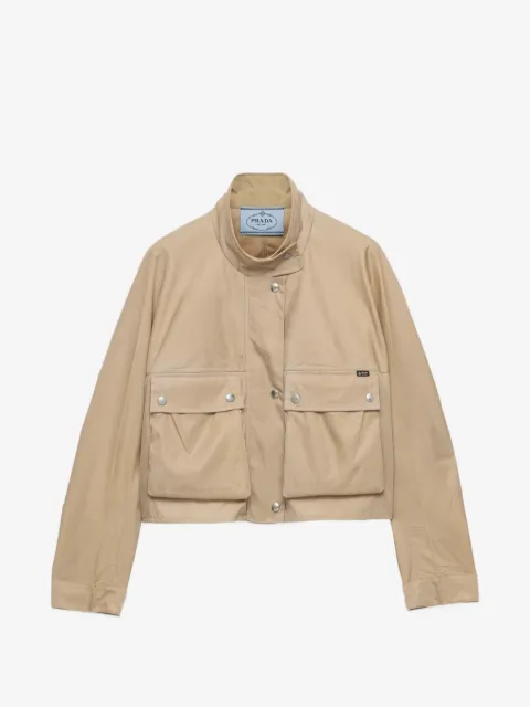 Prada chamarra Re-Nylon con efecto lavado