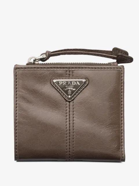 Prada small leather wallet