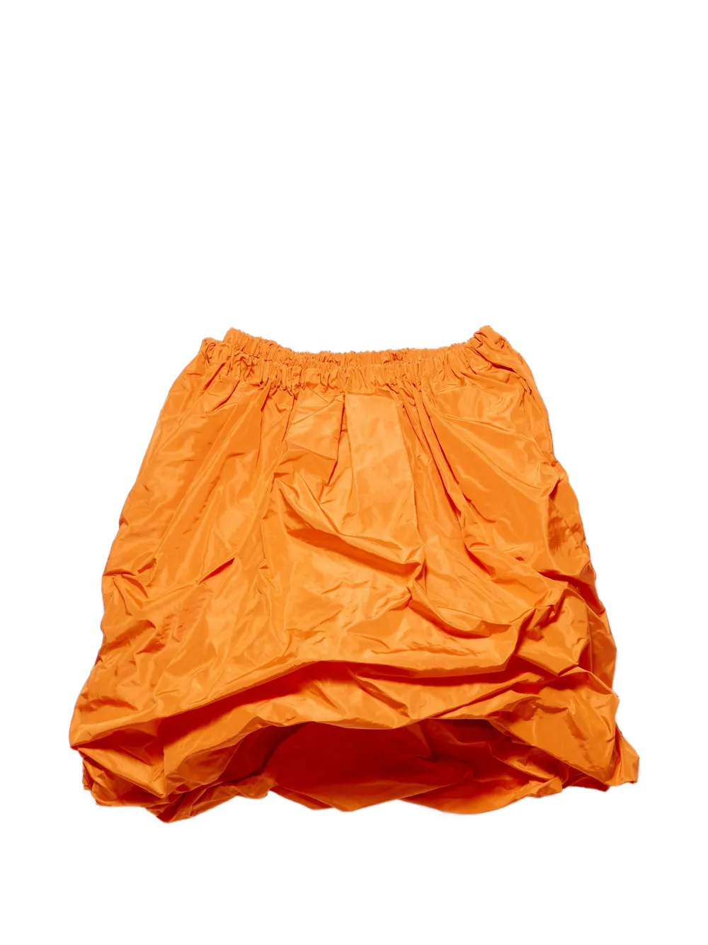 Prada technical taffeta skirt - Orange