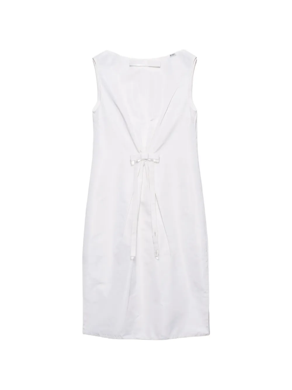 Prada faille dress - White