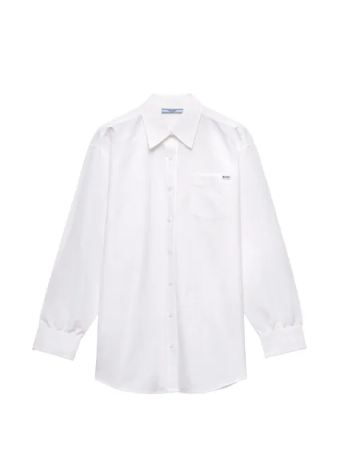 Prada linen muslin shirt