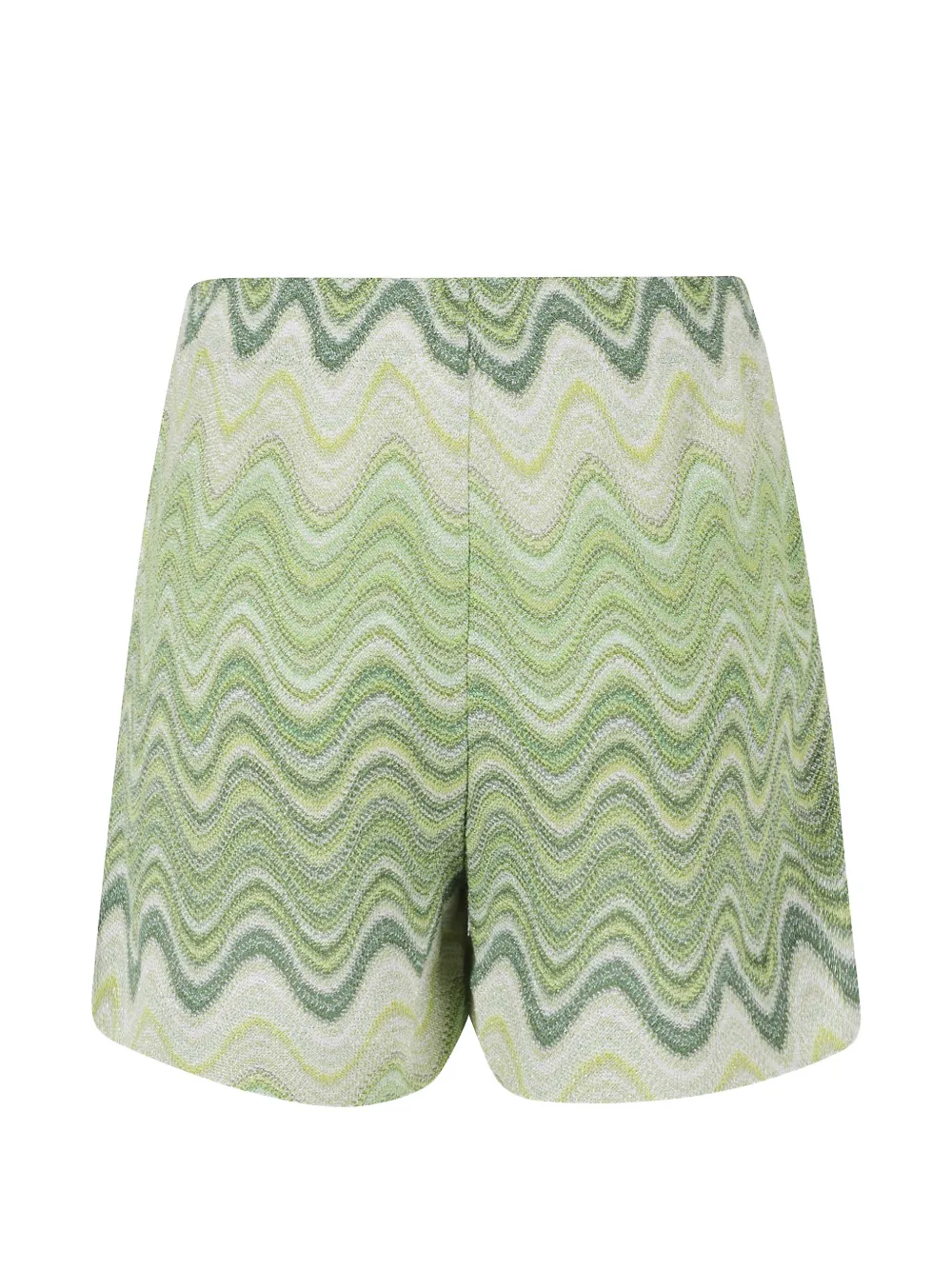 MC2 Saint Barth Gebreide shorts Groen