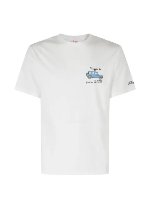 MC2 Saint Barth Portofino car-embroidered T-shirt