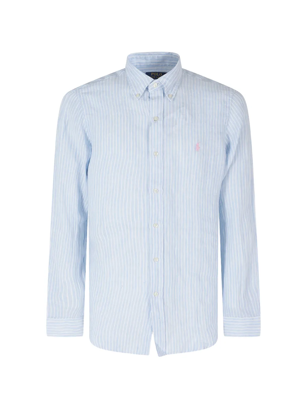 Polo Ralph Lauren vertical-stripe long-sleeve shirt - Blu