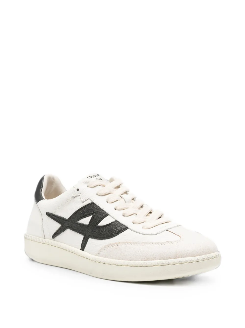 Ash logo-patch sunset sneakers Beige