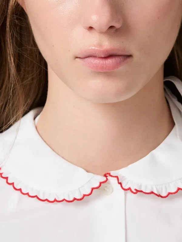 miumiu 美品フリル衿つき スエット再追加最終お値下げ miu miu フリル付きホワイトシャツ 楽天市場】【クーポン利用で更にお