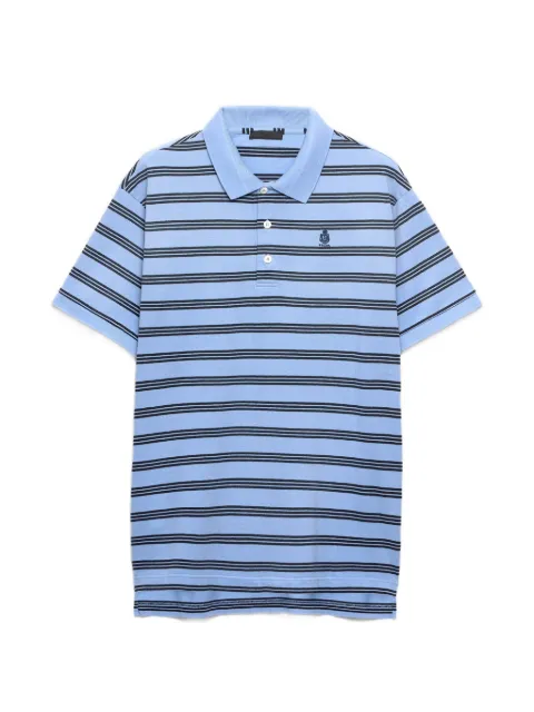 Prada garment-dyed cotton polo shirt