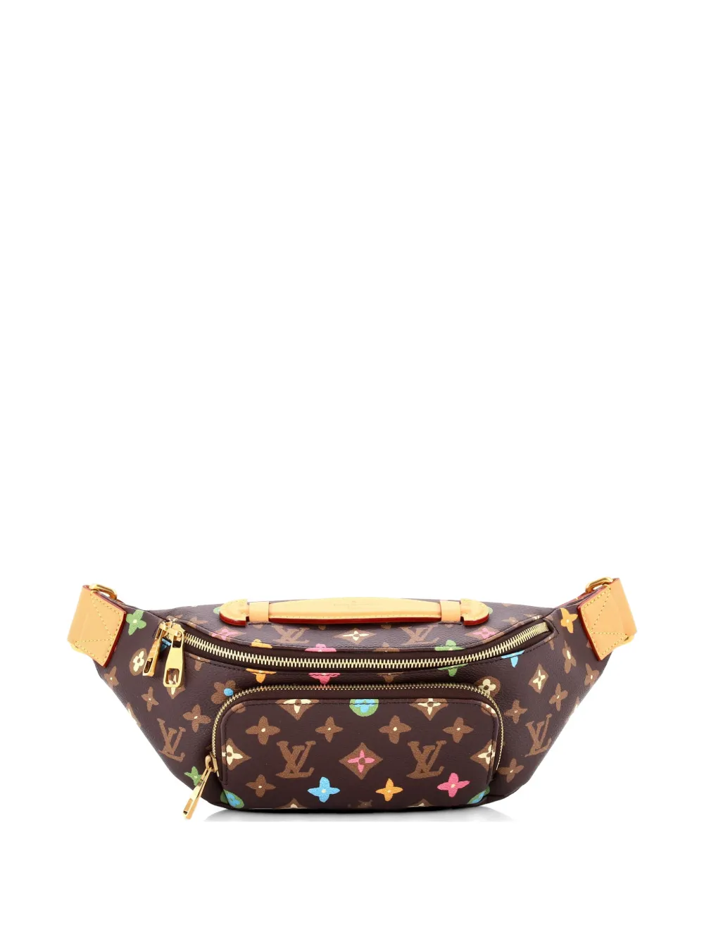 Louis Vuitton Pre-Owned Rush Bumbag Tyler the Creator Monogram Craggy Canvas belt bag - Marrone
