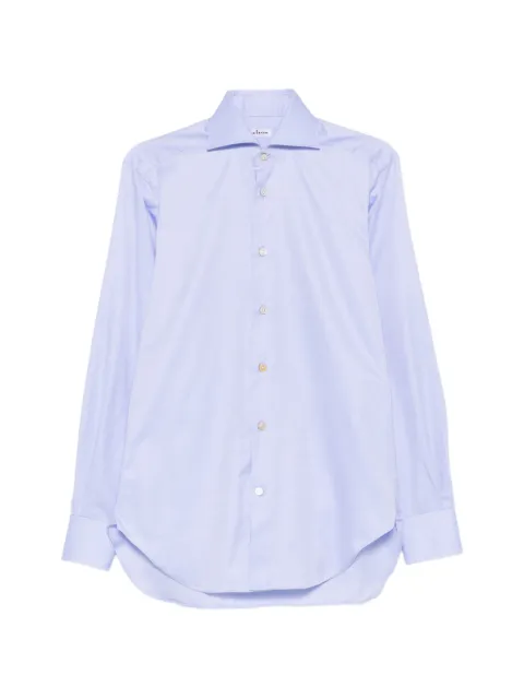 Kiton vertical-stripe shirt