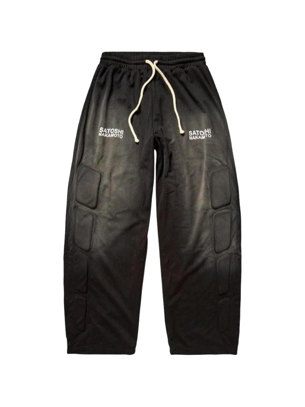 SATOSHI NAKAMOTO Pantaloni sportivi Moto - Nero