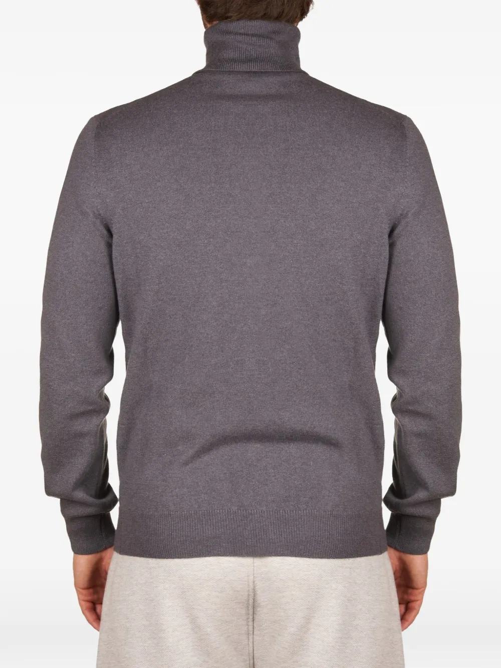 Malo Stefano roll-neck sweater Grijs