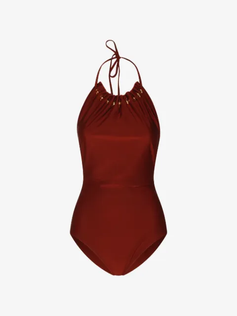 ZIMMERMANN maillot de bain à dos-nu à ornements