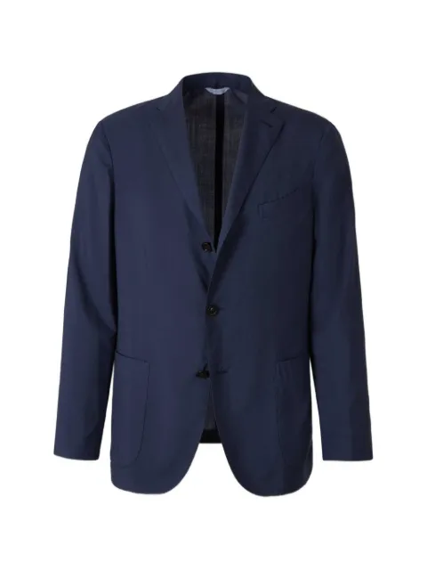 Boglioli single-breasted notched-lapel blazer