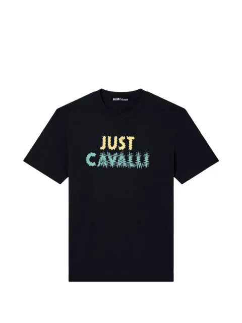 Just Cavalli logo-print cotton T-shirt