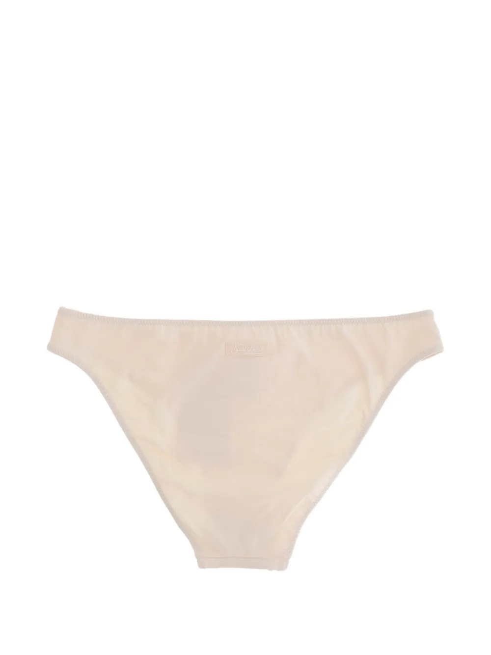 MC2 Saint Barth Bikinislip met logo Beige