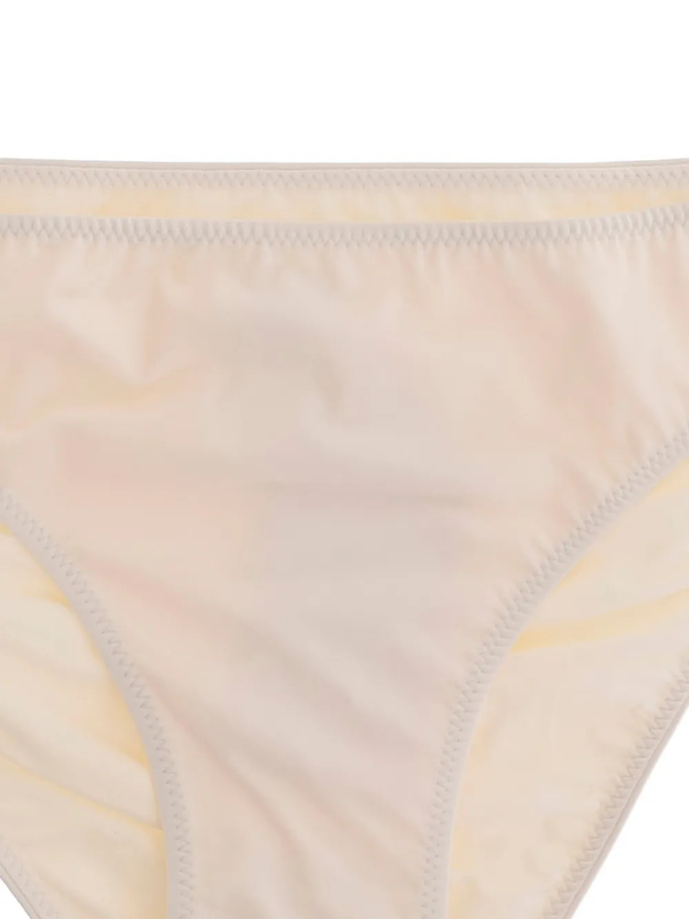 MC2 Saint Barth Bikinislip met logo Beige
